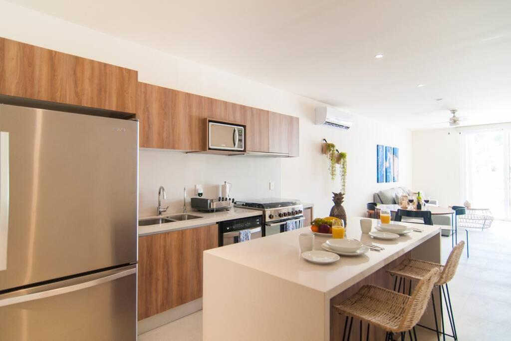 Ground Level Garden Condo At Akumal South By Tao Santamar Esterno foto